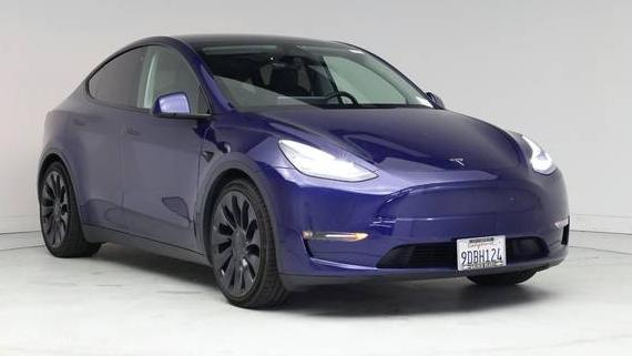 TESLA MODEL Y 2022 7SAYGDEF2NF561475 image